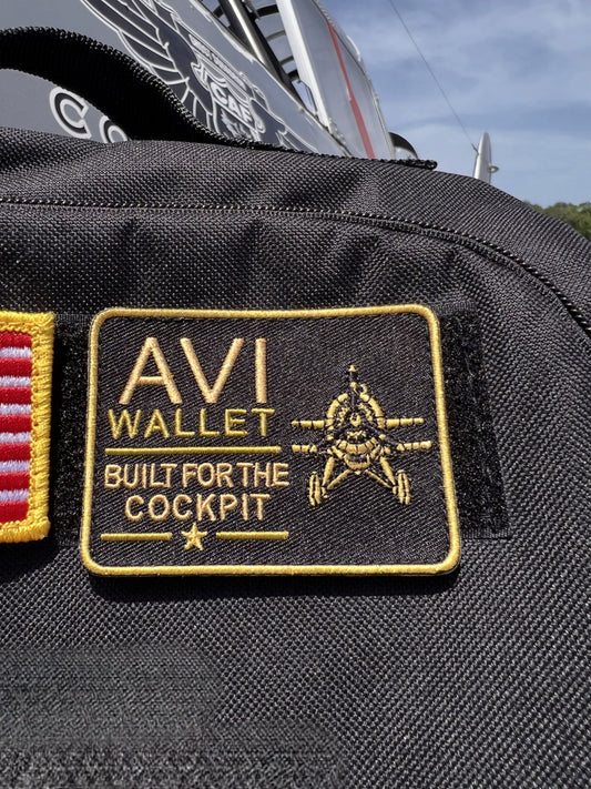 "Built for the Cockpit" Embroidered Patch