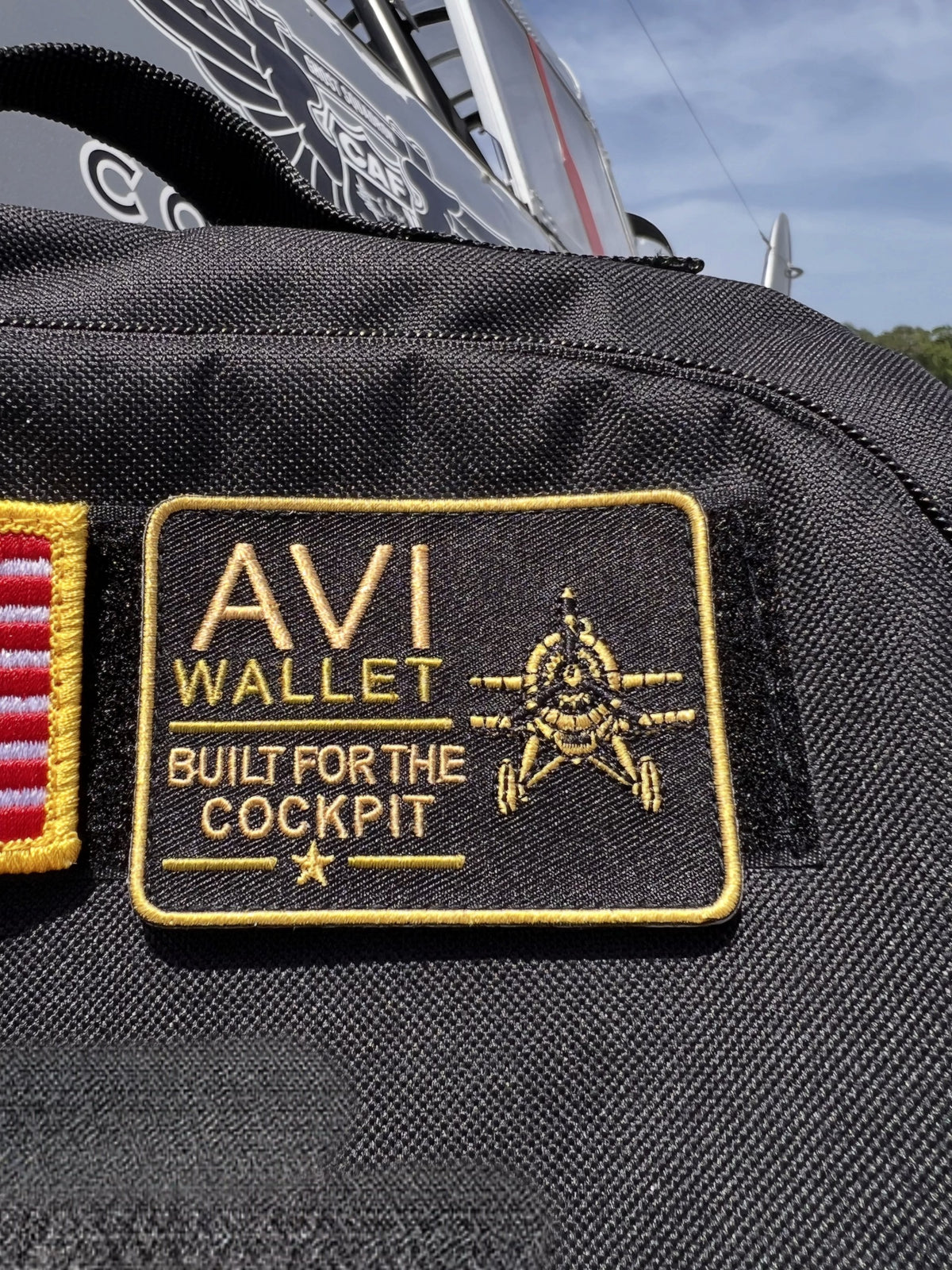 "Built for the Cockpit" Embroidered Patch