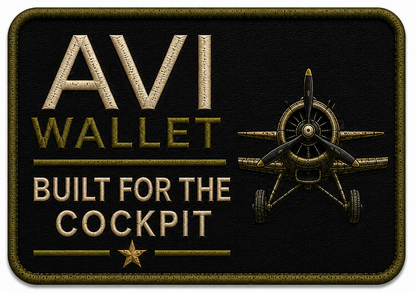 "Built for the Cockpit" Embroidered Patch