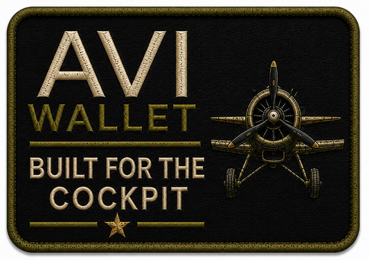 "Built for the Cockpit" Embroidered Patch