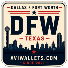 DFW Airport Code Sticker