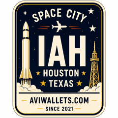 IAH Airport Code Sticker