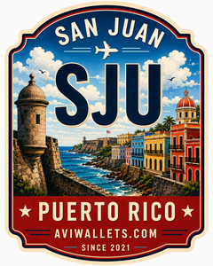 SJU Airport Code Sticker