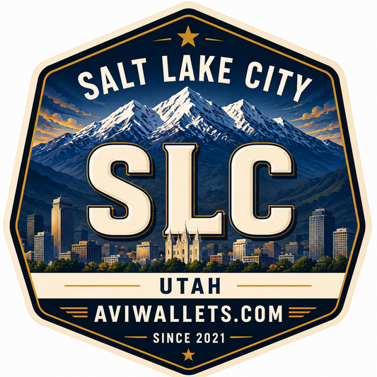 SLC Airport Code Sticker representing Seattle-Tacoma International Airport by AviWallet